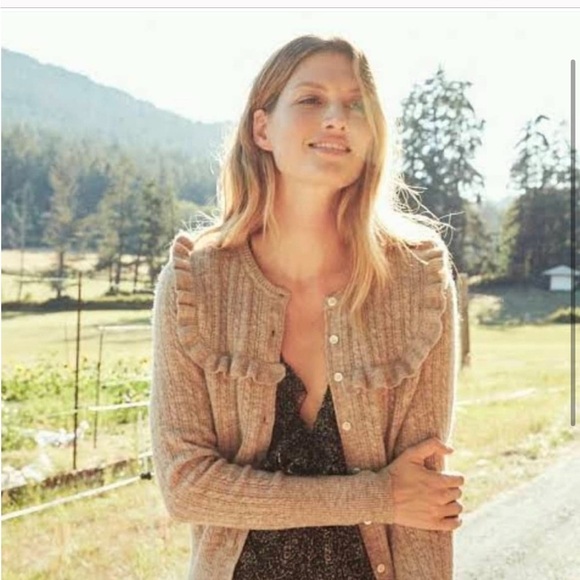 Doen Altheda Cardigan Sweater Size Small - Picture 3 of 11